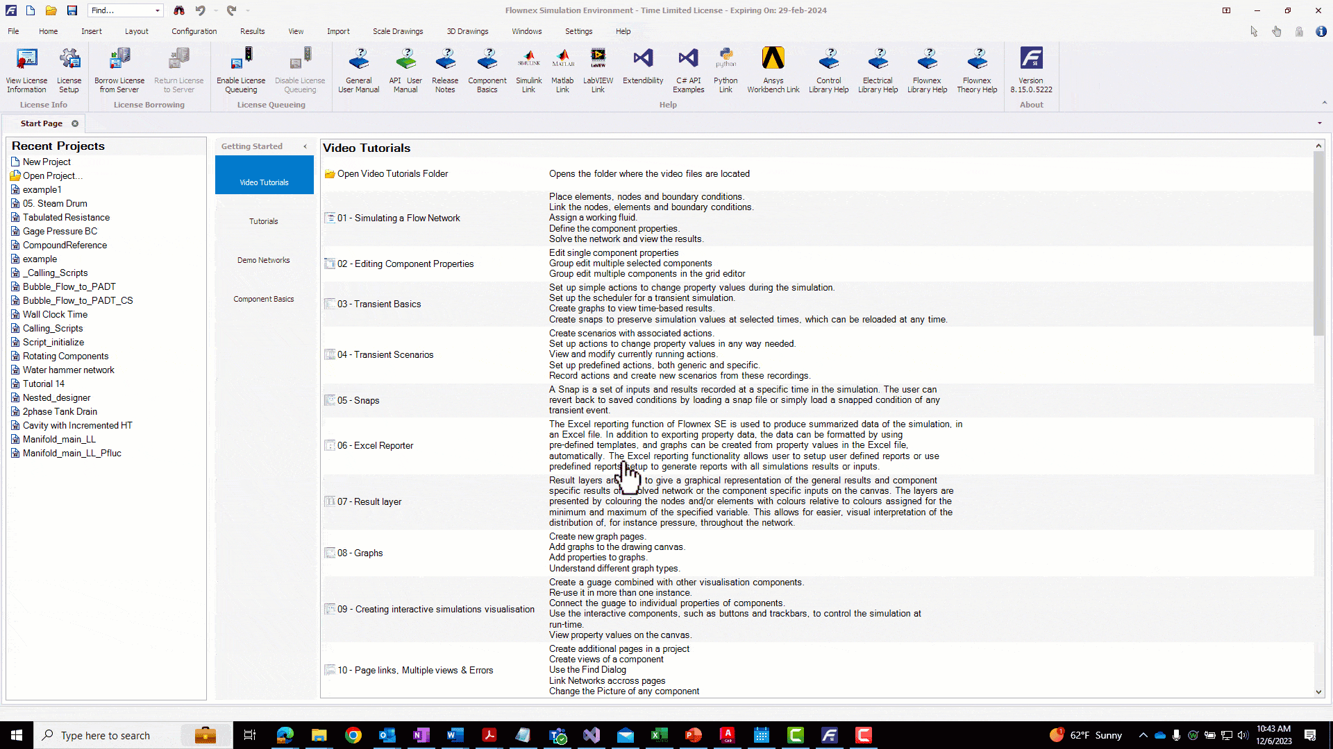 Borrowing a Flownex License 3 Verification
