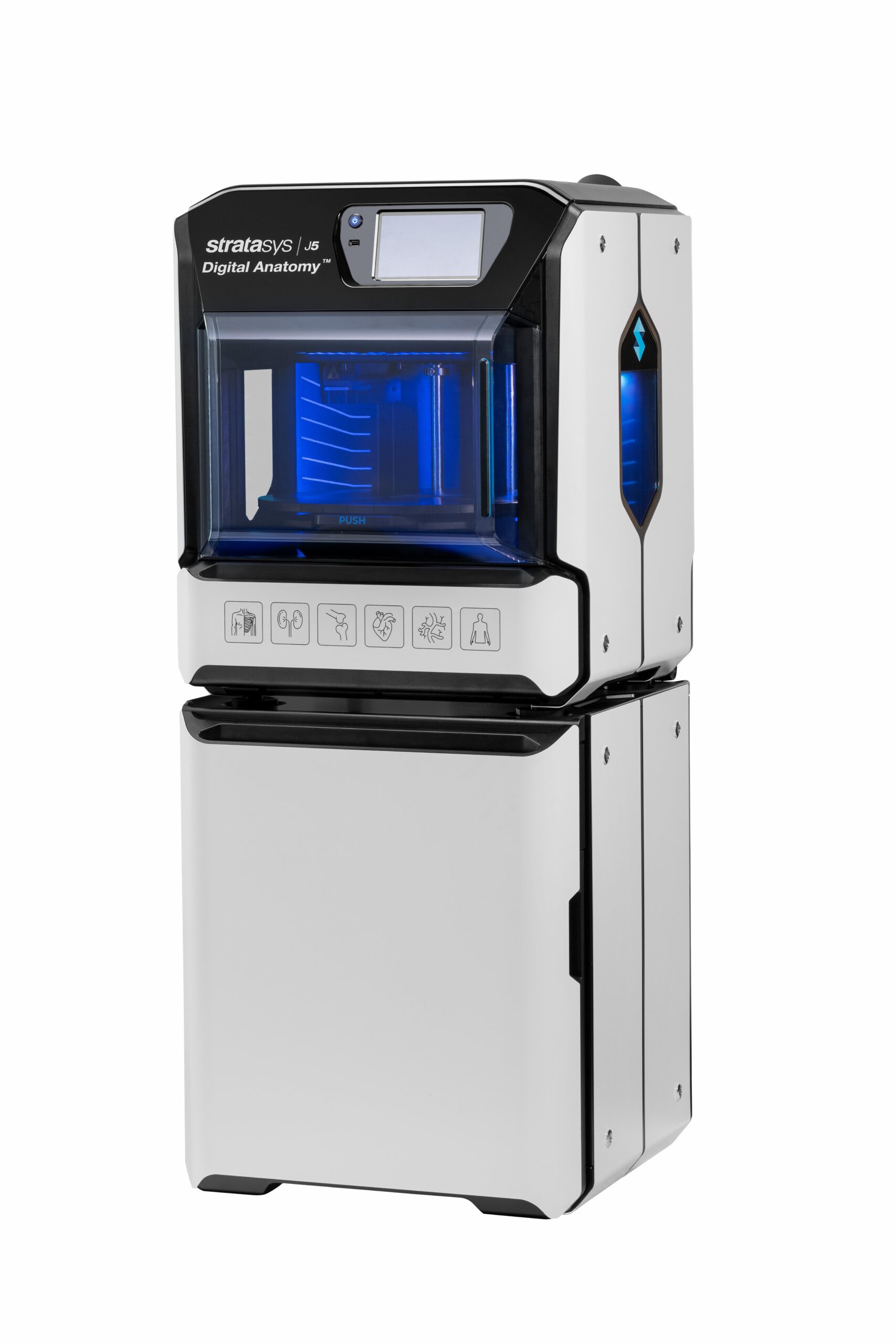 J5 Digital Anatomy Printer Utilizing PolyJet Technology
