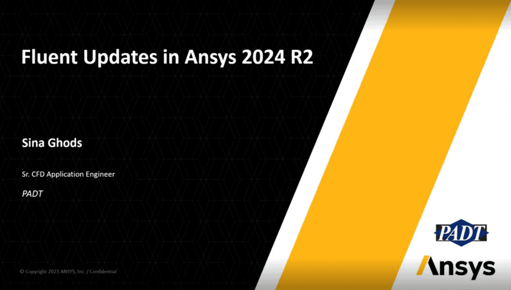 Fluent Updates in Ansys 2024 R2 Plackard