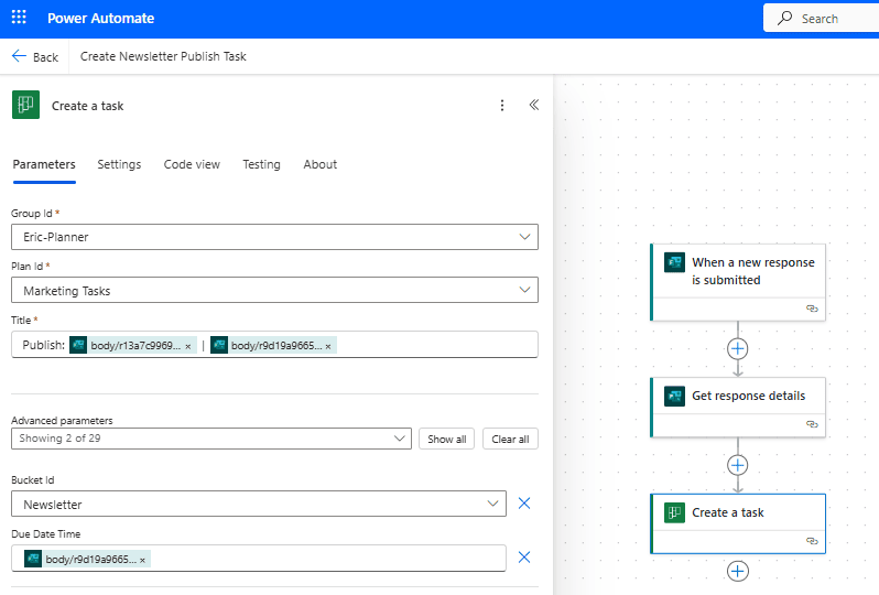 5 Steps for Adding A Microsoft Planner Task Using Power Automate 6 planner add task power automate f05